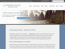 Tablet Screenshot of jdandersonlaw.com